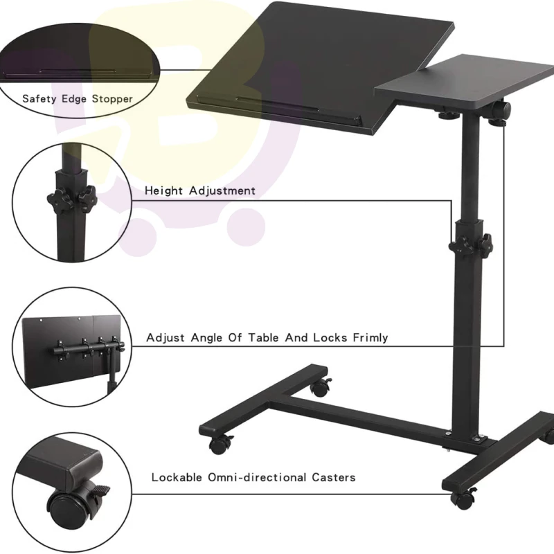 Laptop Stand Tilting Overbed - Image 4
